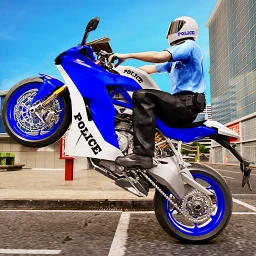 Motorbike 3D: Police Bike Game icon